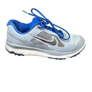 Nike FI Impact Golf Shoes Blue & White Men's Size 8.5